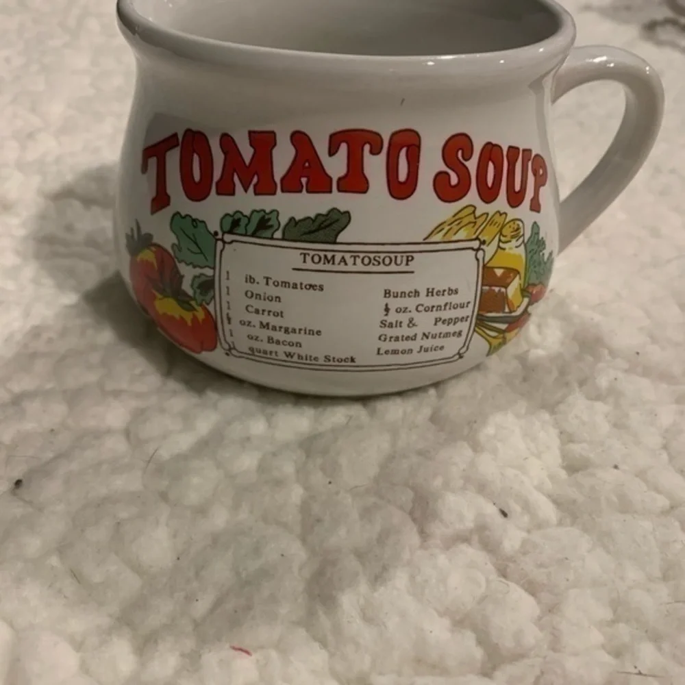 Vintage soup bowl